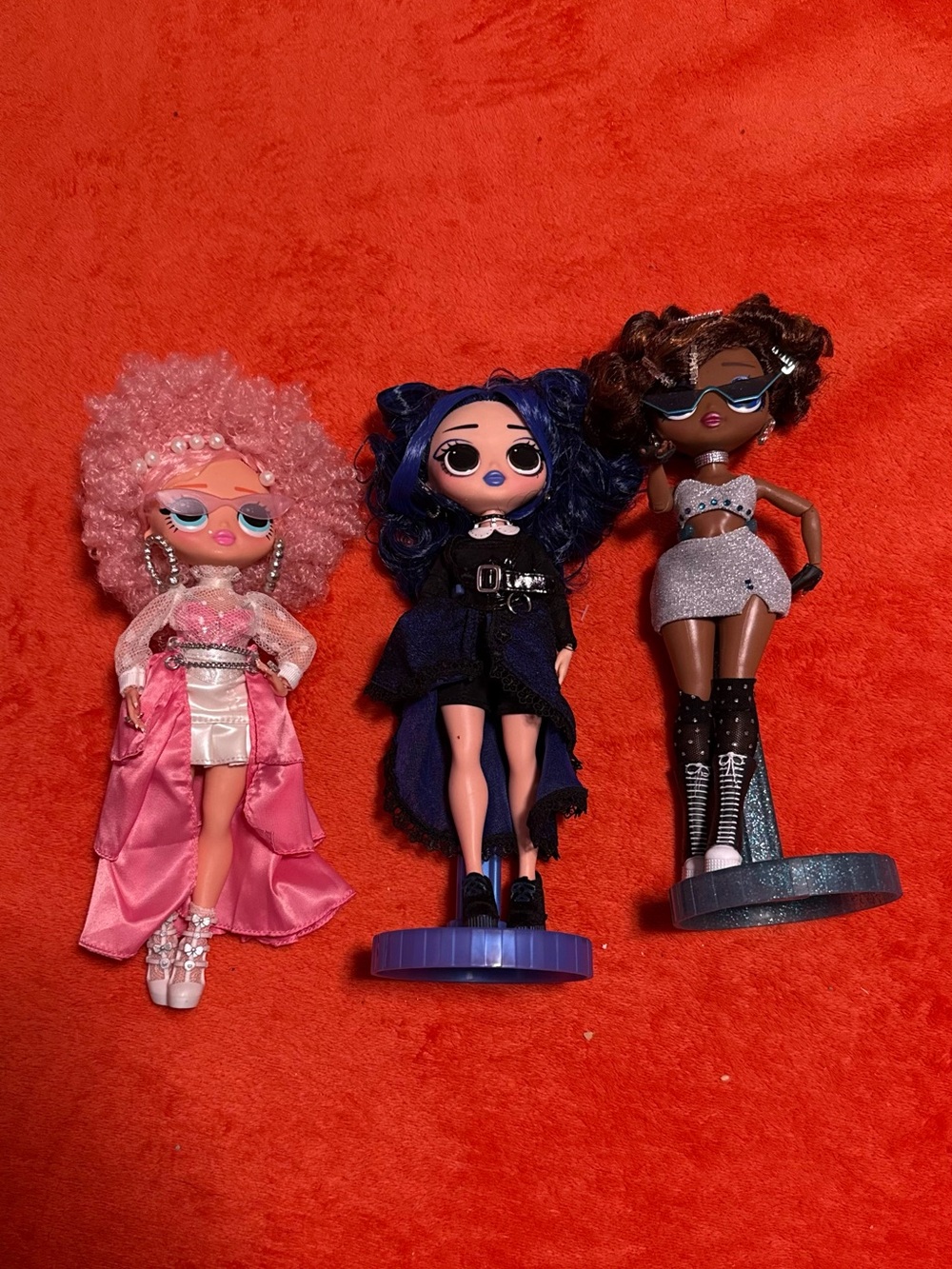 OMG Lot of 3 dolls